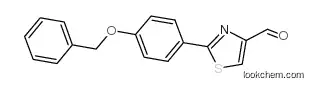 2-(4-phenylmethoxyphenyl)-1,3-thiazole-4-carbaldehyde