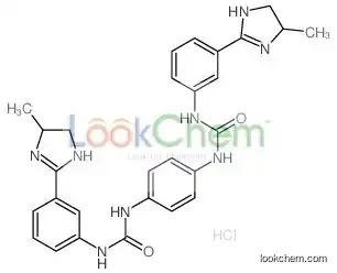 1-[3-(5-methyl-4,5-dihydro-1H-imidazol-2-yl)phenyl]-3-[4-[[3-(5-methyl-4,5-dihydro-1H-imidazol-2-yl)phenyl]carbamoylamino]phenyl