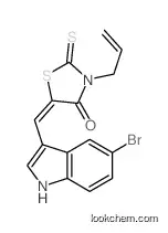 (5E)-5-[(5-bromo-1H-indol-3-yl)methylidene]-3-prop-2-enyl-2-sulfanylidene-1,3-thiazolidin-4-one
