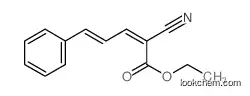 2,4-Pentadienoic acid,2-cyano-5-phenyl-, ethyl ester