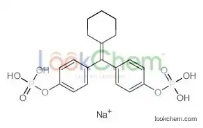 tetrasodium,[4-[cyclohexylidene-(4-phosphonatooxyphenyl)methyl]phenyl] phosphate
