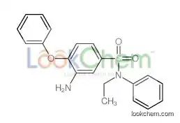 3-amino-N-ethyl-4-phenoxy-N-phenylbenzenesulfonamide