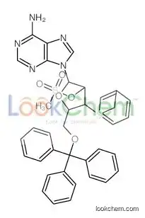 [2-(6-aminopurin-9-yl)-4-benzylsulfanyl-5-(trityloxymethyl)oxolan-3-yl] methanesulfonate