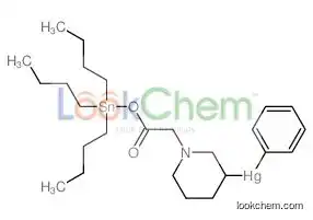 [1-(2-oxo-2-tributylstannyloxyethyl)piperidin-3-yl]-phenylmercury