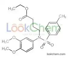 ethyl 4-(3,4-dimethoxy-N-(4-methylphenyl)sulfonylanilino)butanoate