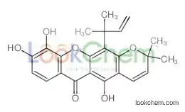 5,9,10-trihydroxy-2,2-dimethyl-12-(2-methylbut-3-en-2-yl)pyrano[3,2-b]xanthen-6-one