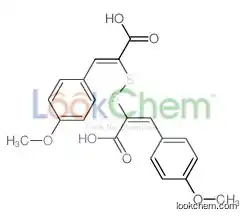 (Z)-2-[[(E)-1-carboxy-2-(4-methoxyphenyl)ethenyl]disulfanyl]-3-(4-methoxyphenyl)prop-2-enoic acid