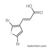 (E)-3-(2,5-dibromothiophen-3-yl)prop-2-enoic acid