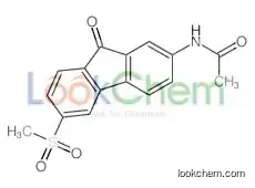 N-(6-methylsulfonyl-9-oxofluoren-2-yl)acetamide