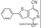 4-chloro-2-phenylthieno[3,2-c]pyridine-7-carbonitrile