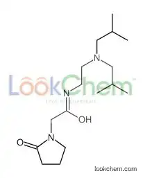 N-[2-[bis(2-methylpropyl)amino]ethyl]-2-(2-oxopyrrolidin-1-yl)acetamide