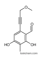 2,4-dihydroxy-6-(3-methoxyprop-1-ynyl)-3-methylbenzaldehyde
