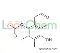 [4-hydroxy-2,3,5-trimethyl-6-(2-oxopropyl)phenyl] acetate