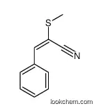 2-methylsulfanyl-3-phenylprop-2-enenitrile