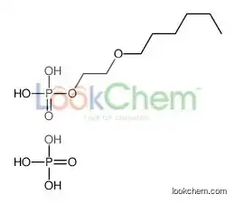 2-hexoxyethyl dihydrogen phosphate,phosphoric acid