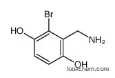 2-(aminomethyl)-3-bromobenzene-1,4-diol