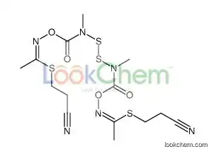 2-cyanoethyl (1Z)-N-[[[[(Z)-1-(2-cyanoethylsulfanyl)ethylideneamino]oxycarbonyl-methylamino]disulfanyl]-methylcarbamoyl]oxyethan