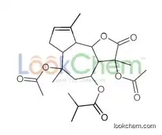(3,6-diacetyloxy-3,6,9-trimethyl-2-oxo-4,5,6a,7,9a,9b-hexahydro-3aH-azuleno[4,5-b]furan-4-yl) 2-methylpropanoate