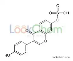 [3-(4-hydroxyphenyl)-4-oxochromen-7-yl] hydrogen sulfate