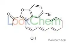 N-(2-acetyl-5-bromo-1-benzofuran-3-yl)-3-phenylprop-2-enamide