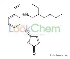 2-ethylhexan-1-amine,furan-2,5-dione,styrene