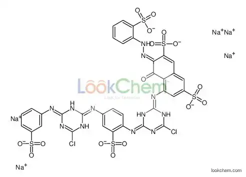 pentasodium,(3Z)-5-[[4-chloro-6-[4-[[4-chloro-6-(3-sulfonatoanilino)-1,3,5-triazin-2-yl]amino]-2-sulfonatoanilino]-1,3,5-triazin