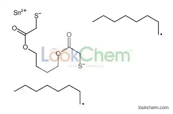 5,5-dioctyl-1,9-dioxa-4,6-dithia-5-stannacyclotridecane-2,8-dione