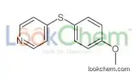 4-(4-methoxyphenyl)sulfanylpyridine