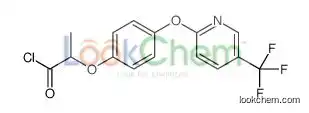 2-[4-[5-(trifluoromethyl)pyridin-2-yl]oxyphenoxy]propanoyl chloride