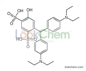 4-[bis[4-(diethylamino)phenyl]methyl]-6-hydroxybenzene-1,3-disulfonic acid