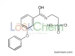 2-[(3-phenoxybenzoyl)amino]ethanesulfonic acid