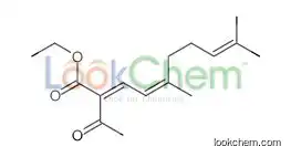 ethyl 2-acetyl-5,9-dimethyldeca-2,4,8-trienoate