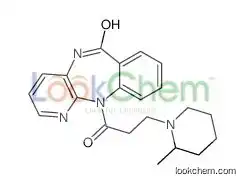 11-[3-(2-methylpiperidin-1-yl)propanoyl]-5H-pyrido[2,3-b][1,4]benzodiazepin-6-one