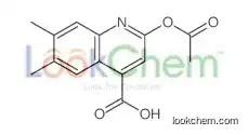 2-acetyloxy-6,7-dimethylquinoline-4-carboxylic acid