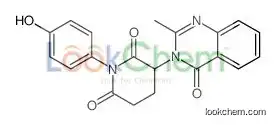 1-(4-hydroxyphenyl)-3-(2-methyl-4-oxoquinazolin-3-yl)piperidine-2,6-dione