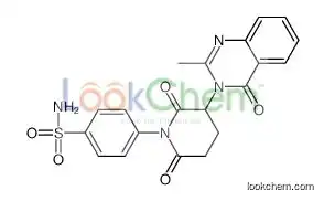 4-[3-(2-methyl-4-oxoquinazolin-3-yl)-2,6-dioxopiperidin-1-yl]benzenesulfonamide