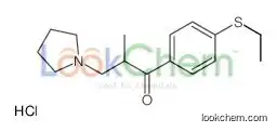 1-(4-ethylsulfanylphenyl)-2-methyl-3-pyrrolidin-1-ylpropan-1-one,hydrochloride