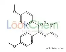 5,6-bis(4-methoxyphenyl)-2-methyl-1,2,4-triazine-3-thione