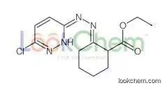 ethyl (2E)-2-[(6-chloropyridazin-3-yl)hydrazinylidene]cyclohexane-1-carboxylate