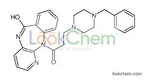 11-[3-(4-benzylpiperazin-1-yl)propanoyl]-5H-pyrido[2,3-b][1,4]benzodiazepin-6-one