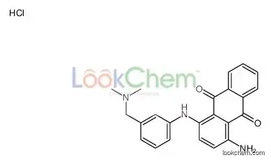 1-amino-4-[3-[(dimethylamino)methyl]anilino]anthracene-9,10-dione,hydrochloride