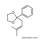 2-(3-methylbut-2-enyl)-2-phenyl-1,3-dioxolane
