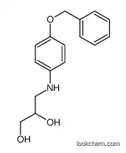3-(4-phenylmethoxyanilino)propane-1,2-diol