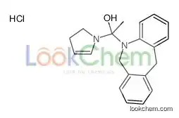 1-(6,11-dihydrobenzo[c][1]benzazepin-5-yl)-1-(2,3-dihydropyrrol-1-yl)ethanol,hydrochloride