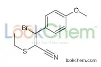 3-bromo-2-ethylsulfanyl-3-(4-methoxyphenyl)prop-2-enenitrile