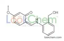 6-[[2-(hydroxymethyl)anilino]methylidene]-3-methoxycyclohexa-2,4-dien-1-one