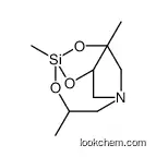 3,5,7,10-tetramethyl-4,6,11-trioxa-1-aza-5-silabicyclo[3.3.3]undecane