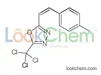 2-[2-(4-methylphenyl)ethenyl]-5-(trichloromethyl)-1,3,4-oxadiazole