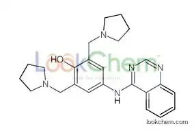 2,6-bis(pyrrolidin-1-ylmethyl)-4-(quinazolin-4-ylamino)phenol