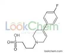 3-[4-(4-fluorophenyl)-3,6-dihydro-2H-pyridin-1-yl]propane-1-sulfonic acid